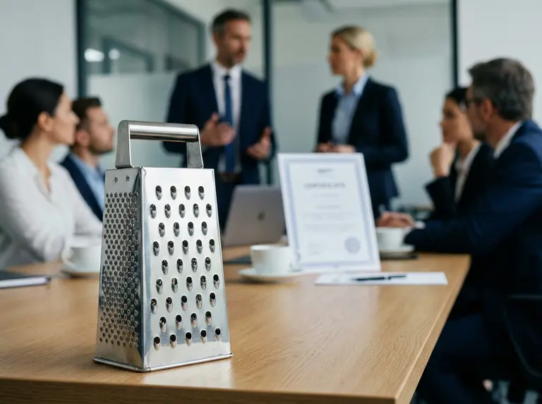 Сертификация терки